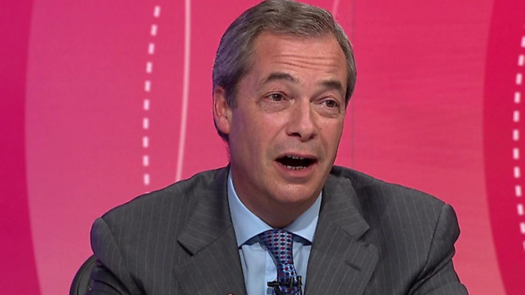 Why do we see so much of Farage on TV?