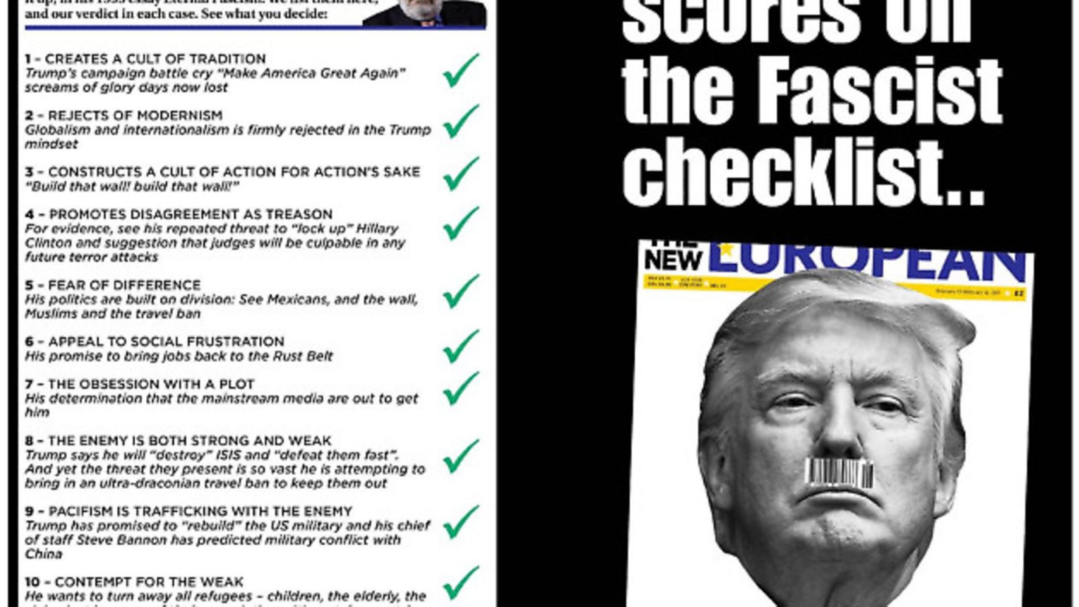 You Are A Fascist If You Do These 14 Things