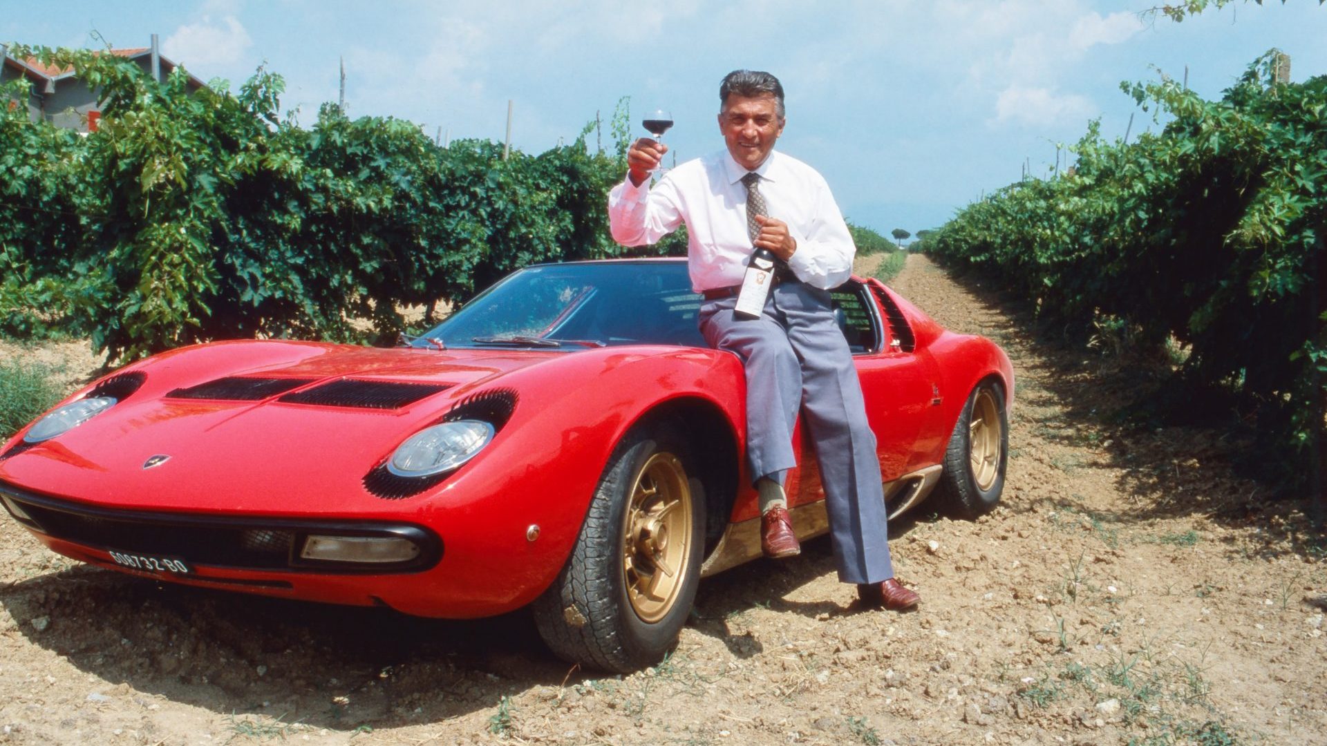 Young Enzo Ferrari