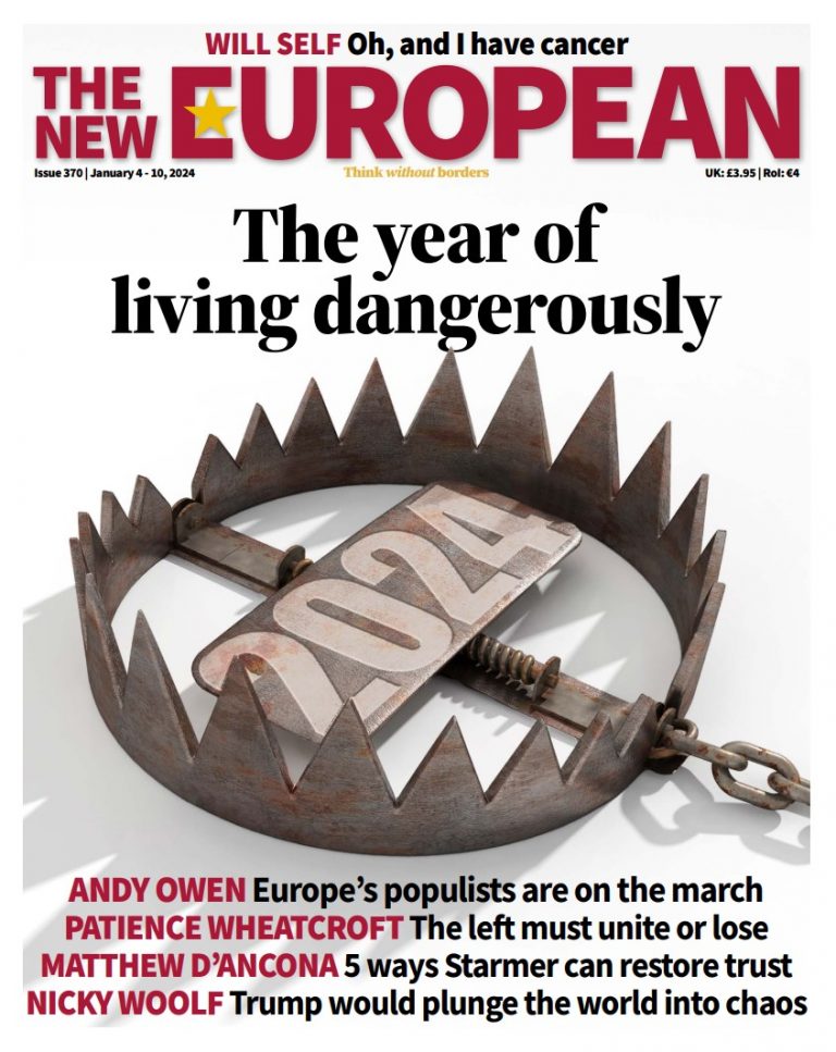 2024 The Year Of Living Dangerously The New European   TNE COVER 370 768x967 