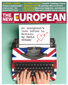 The New European cover, May 16-23 2024