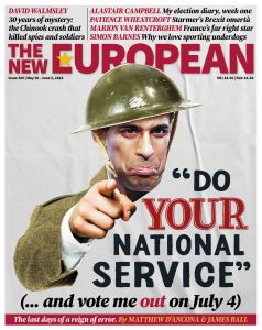 The New European cover, May 30-June 5, 2024