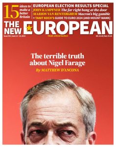The New European cover, June 13-19, 2024