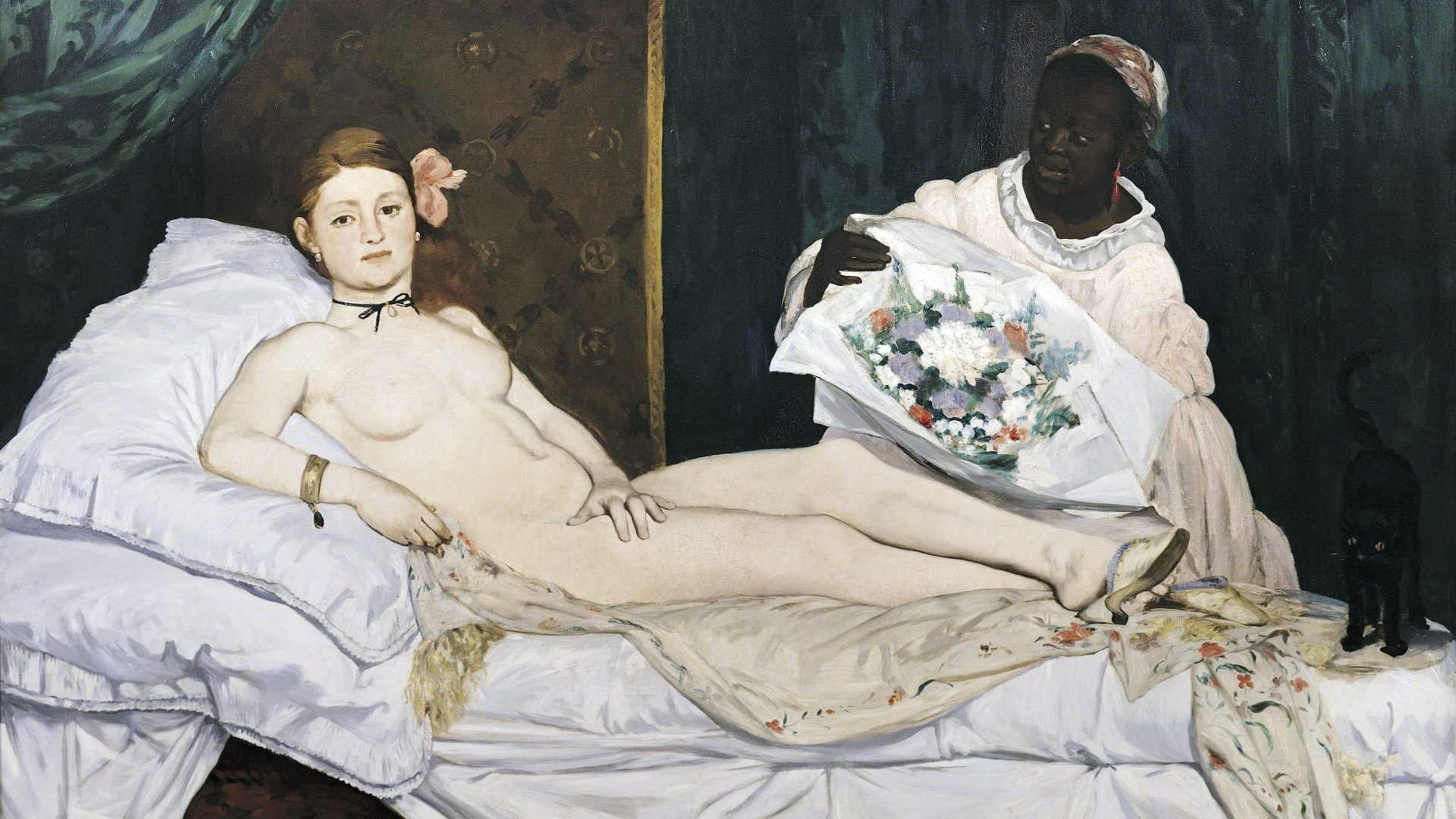 Olympia by Edouard Manet, 1863. Photo: VCG Wilson/Corbis