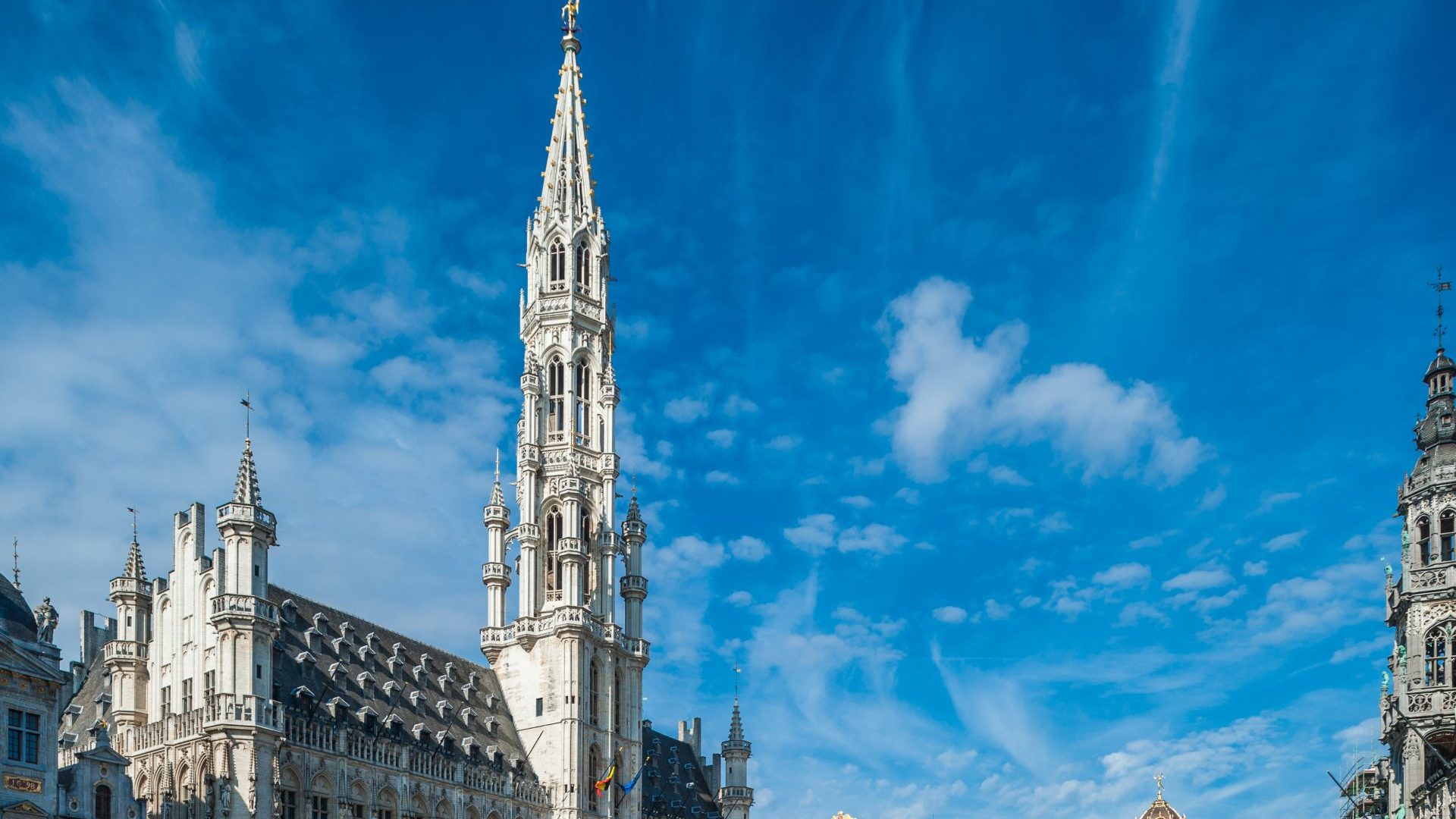 The 15th-century town hall in the Grand Place, Brussels. Photo: Michael Jacobs/Art in All of Us/Corbis/Getty