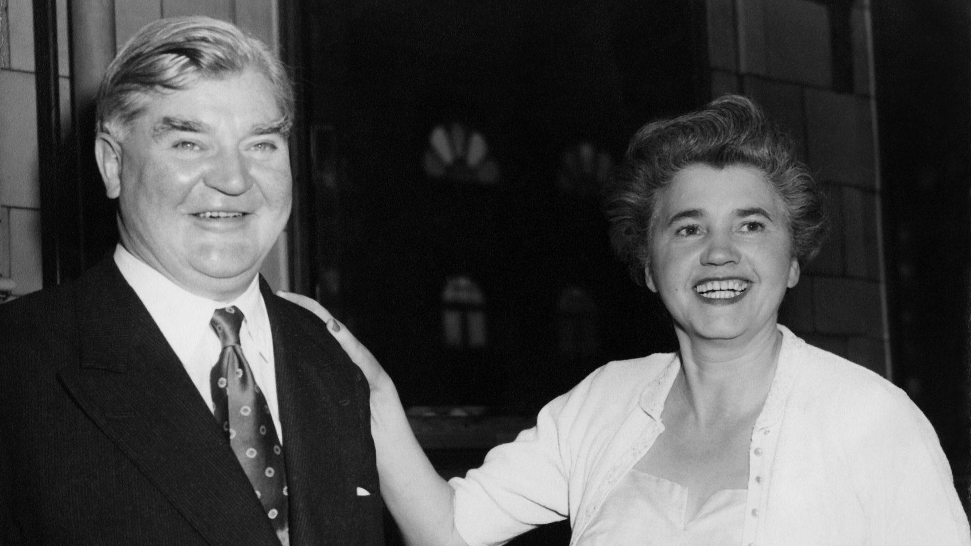 Nye Bevan and Jennie Lee in 1956. Photo: Central Press/Hulton Archive/Getty