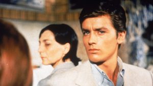 Alain Delon in a still from the film 'Purple Noon,' based on the Patricia Highsmith novel 'The Talented Mr. Ripley'. Photo: Fotos International/Getty Images