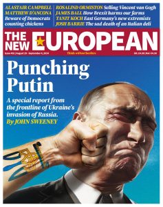 The New European cover, August 29-September 4, 2024