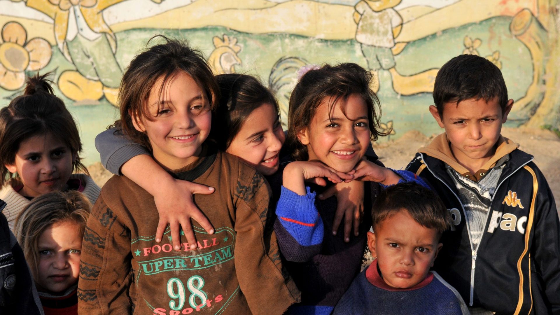 Children of Beit Lahia, Gaza, 2019. Photo: Shareef Sarhan