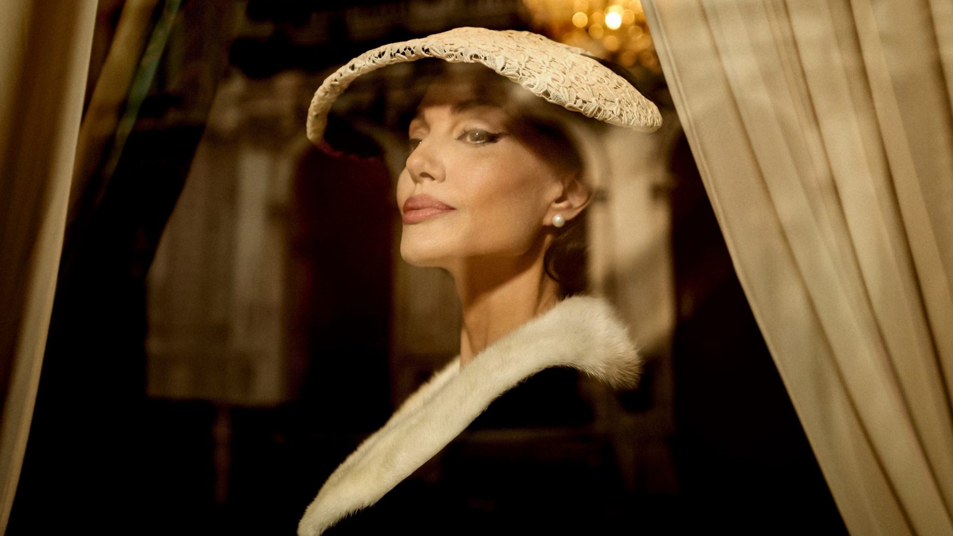 Angelina Jolie as Maria Callas in Pablo Larraín’s Maria. Photo: Pablo Larraín