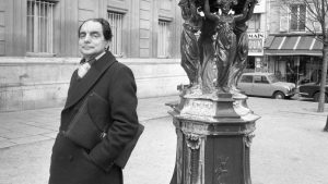 Italo Calvino in Paris, Saint Germain des Prés, February 20, 1981 (Photo by Sophie Bassouls/Sygma via Getty Images)