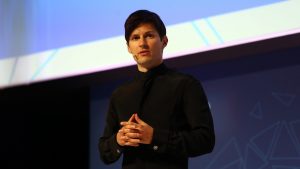 The arrest of Pavel Durov, CEO of Telegram, has triggered a chorus of protest from the libertarian right. Photo: Manuel Blondeau/AOP Press/Corbis/Getty