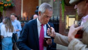 Nigel Farage said he would never go to a pub again if outside smoking is banned. Which is as good a reason as any to support the proposal. Photo: Carl Court/Getty