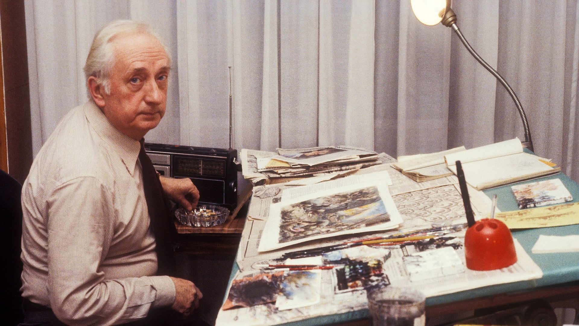 Walter Molino in his studio in Milan, 1981
Photo: Marcello Mencarini/Lebrecht Music & Arts/Alamy