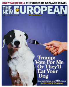 The New European cover, September 19 - 25, 2024