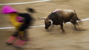 Finito de Córdoba at the first bullfight of the 2011 season in Barcelona. Bullfighting in Catalonia was banned from January 1, 2012. Photo: David Ramos/Getty