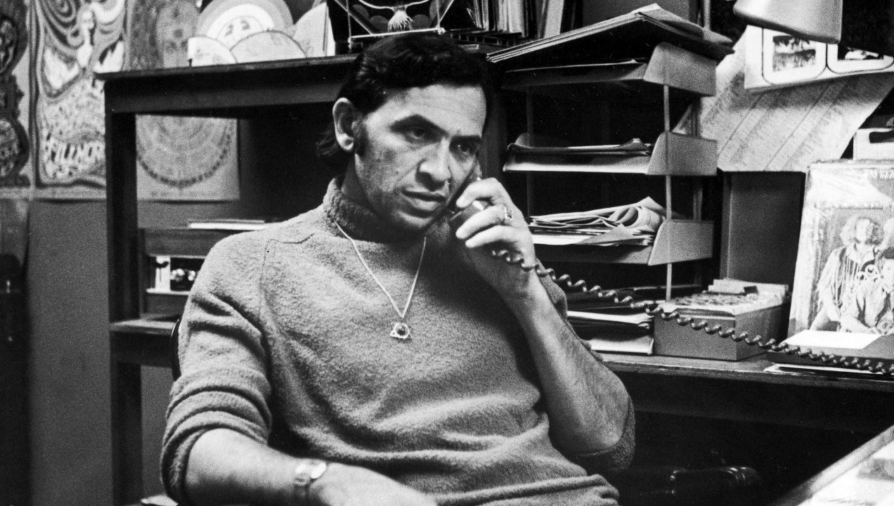 German-born American impresario and rock concert promoter Bill Graham at the Fillmore West music club, San Francisco, 1969. Photo: Jon Brenneis/Getty