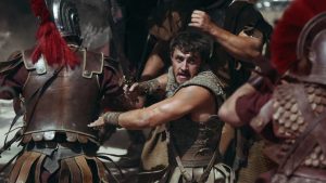 Paul Mescal as Lucius in Gladiator II. Photo: Aidan Monaghan/© 2024 Paramount Pictures