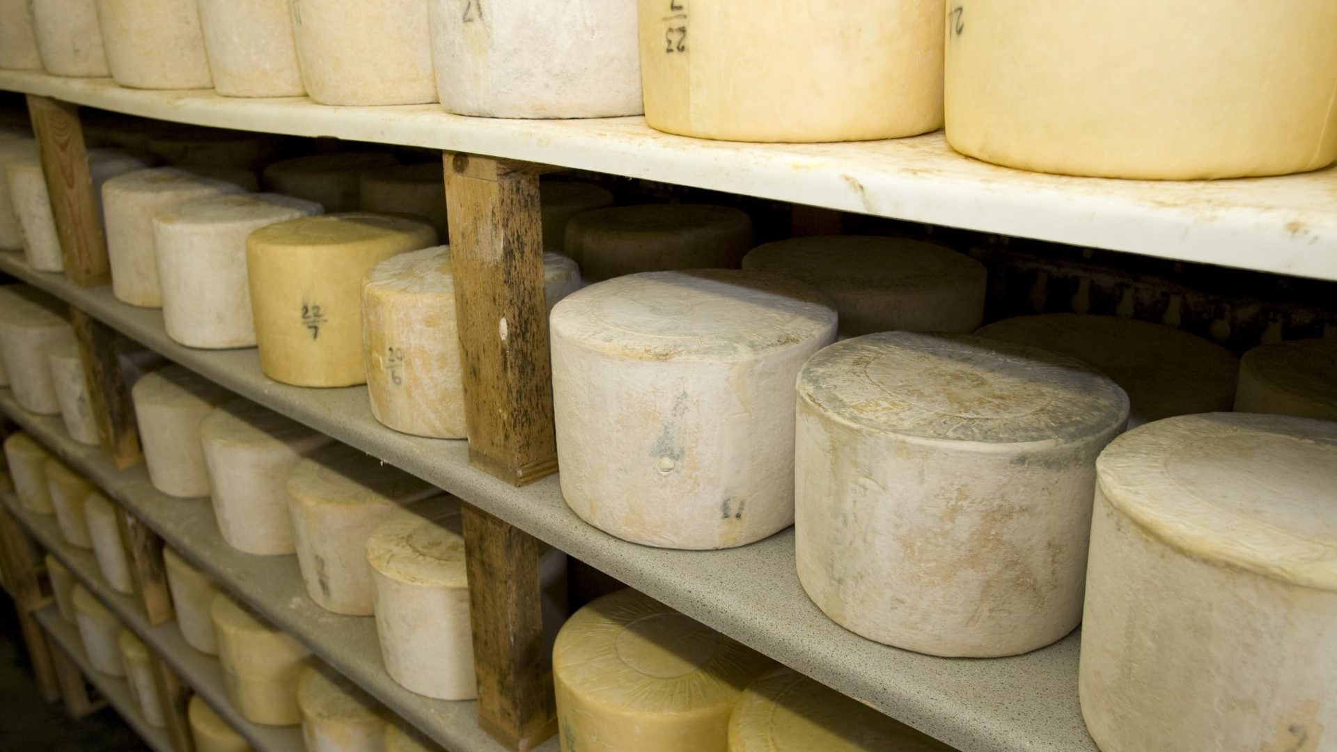 a store room at Beesley Farm at Goosnargh in Lancashire. Photo: Colin McPherson/Corbis via Getty Images