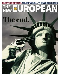 The New European cover, 8 - 13 November, 2024