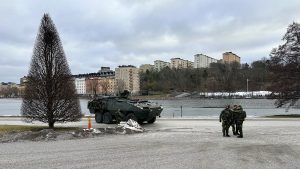 Sweden will send a reduced battalion to NATO forces in Latvia in 2025 to support the Baltic country against a "possible Russian attack."Photo: Atila Altuntas/Anadolu via Getty Images