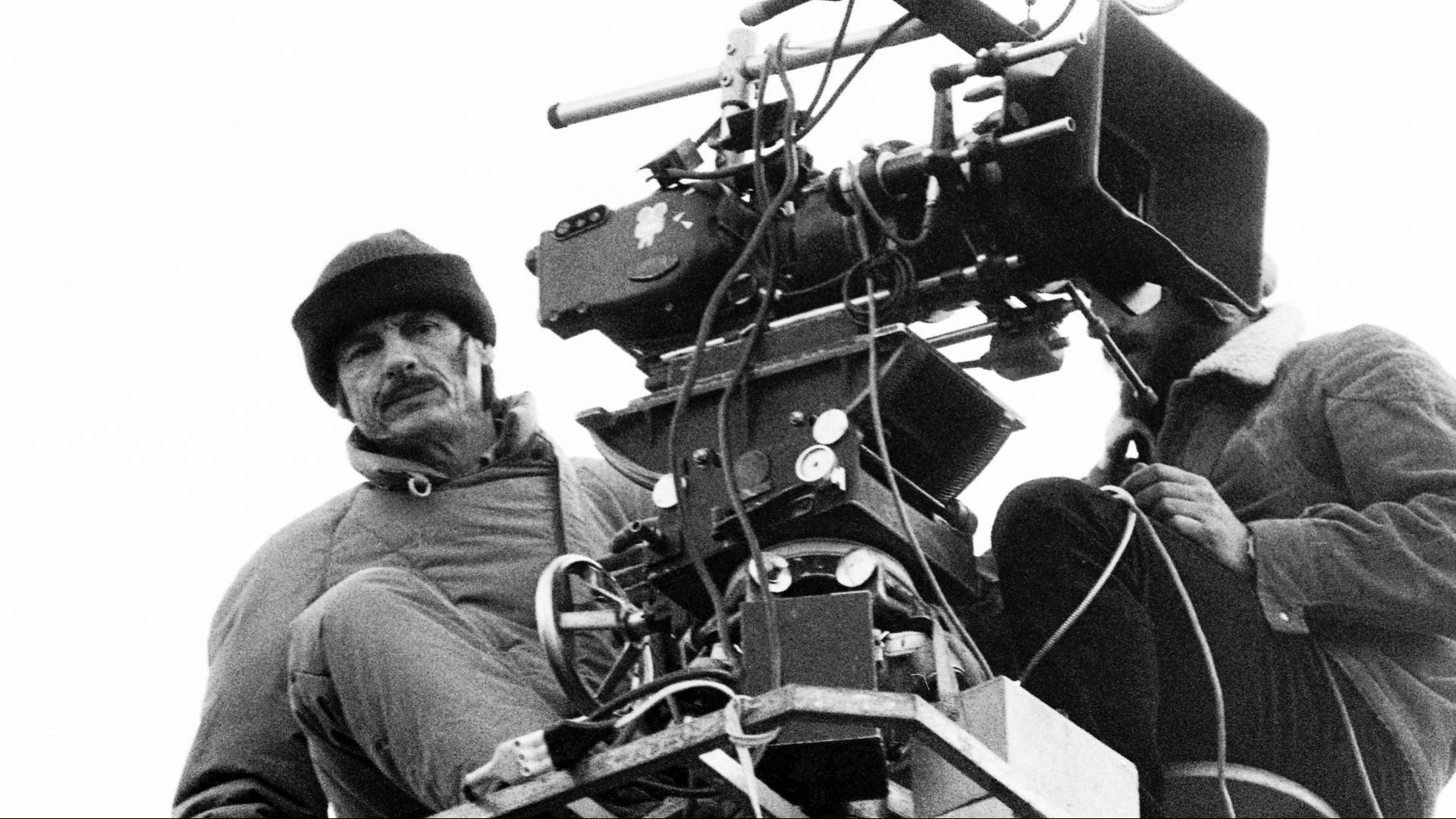 Andrei Tarkovsky during the filming of Nostalghia, Rome, November 1982. Photo: Edoardo Fornaciari/Getty