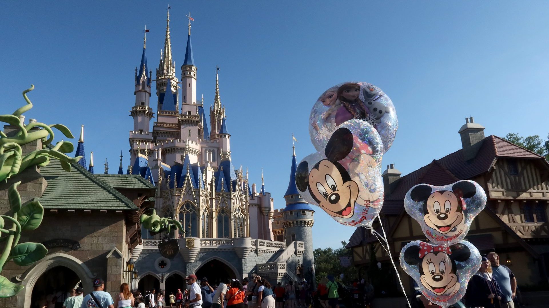 Cinderella's Castle at the Magic Kingdom Park at Walt Disney World (Photo by Gary Hershorn/Getty Images)