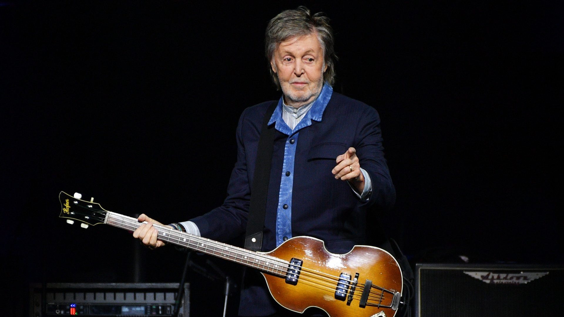 Sir Paul McCartney performs at The O2 Arena during his 'Got Back' world tour (Photo by Jim Dyson/Getty Images)