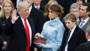 Donald Trump is sworn in as 45th president of the United States. Photo: Chip Somodevilla/Getty Images