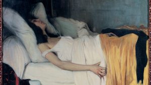 Santiago Rusiñol, La morfinòmana (The Morphine Addict), 1894. Photos: Museu Picasso, Barcelona