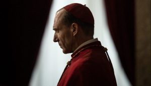 Oscar-nominated Ralph Fiennes as Cardinal Lawrence in Conclave. Photos: Philippe Antonello/Focus Features