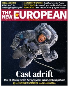 The New European cover, January 9 - 15, 2025