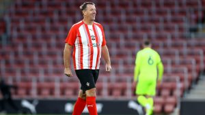 Matt Le Tissier playing in a legends match in 2024. Photo: Matt Watson/Southampton FC via Getty Images