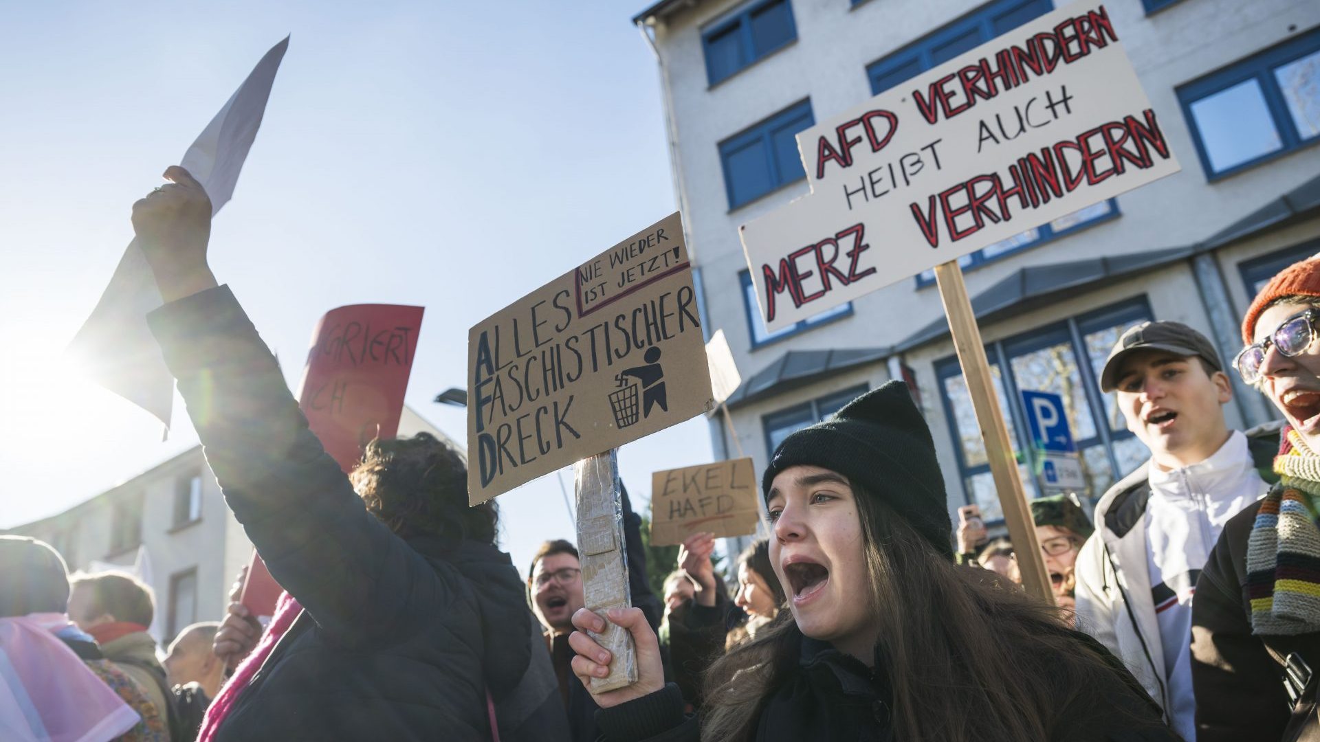 The AfD is currently in second place in polls ahead of snap federal parliamentary elections scheduled for February 23. Photo: Thomas Lohnes/Getty Images