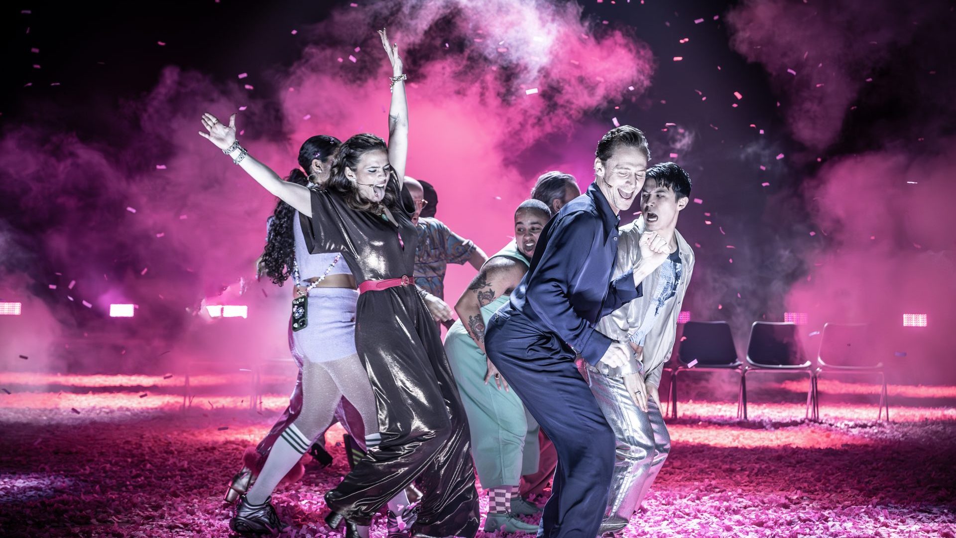 Hayley Atwell and Tom Hiddleston in Much Ado About Nothing. Photo: Marc Brenner