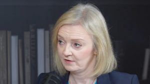 Liz Truss speaking to the YouTuber Gabe Groisman. Photo: YouTube