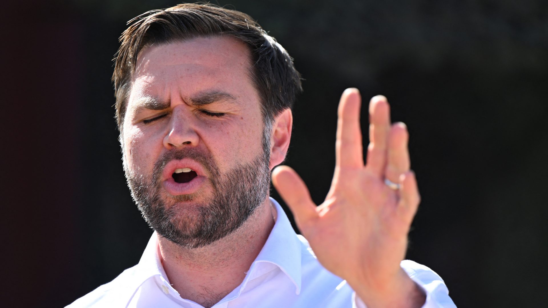 JD Vance has transformed himself from Trump sceptic to the president’s enforcer. Photo: Brandon Bell/POOL/AFP/Getty