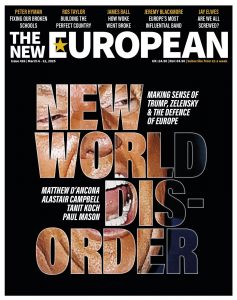 The New European cover, March 6 - 12, 2025